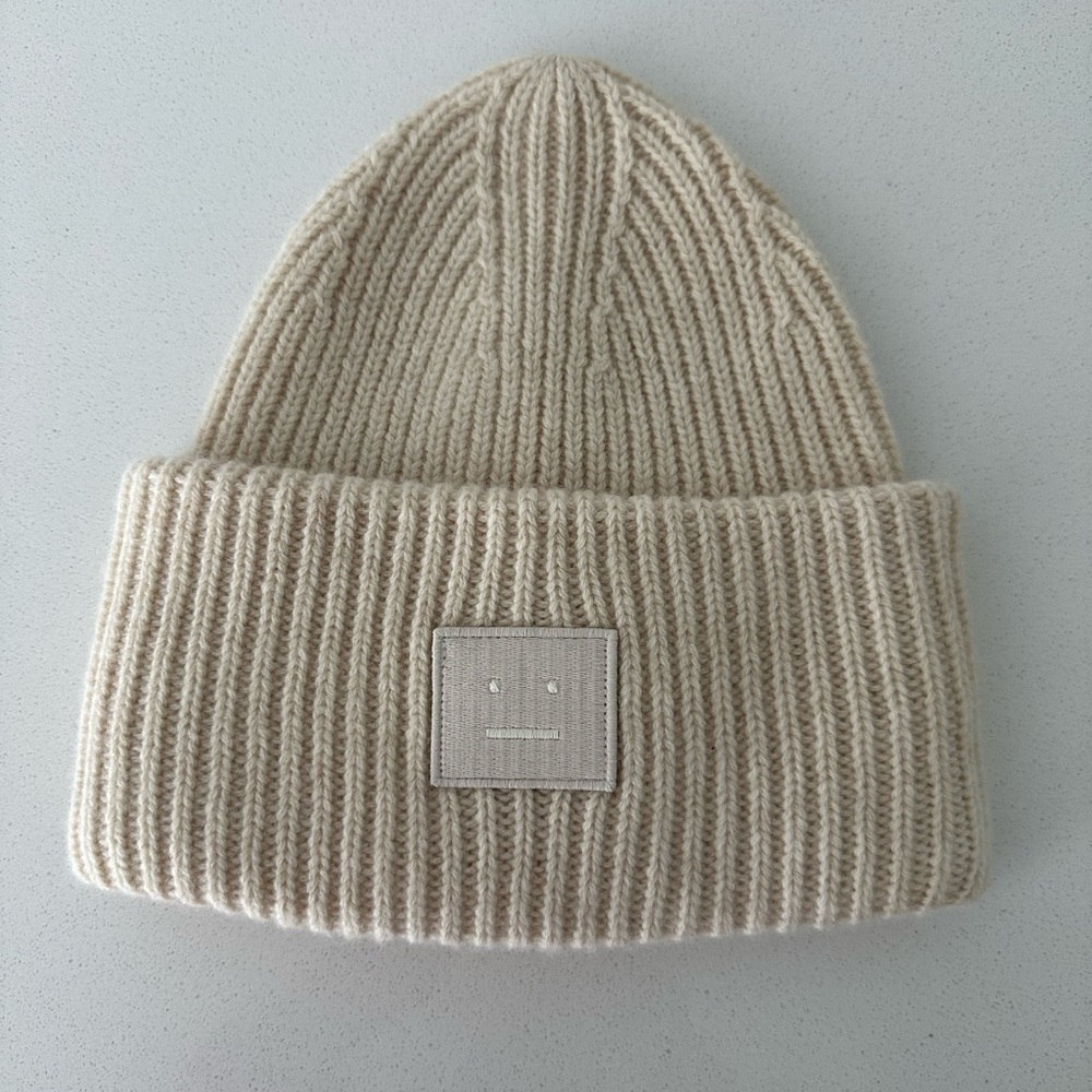 Acne Studios Pansy Face Beanie - Picture 2 of 7